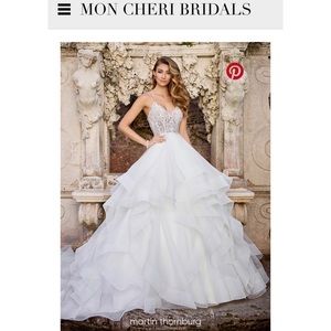 Martin Thornburg Adele wedding dress